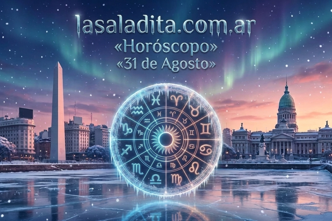Horóscopo para hoy,  lunes 31 de agosto 2026: las predicciones para los 12 signos zodiacales avellaneda